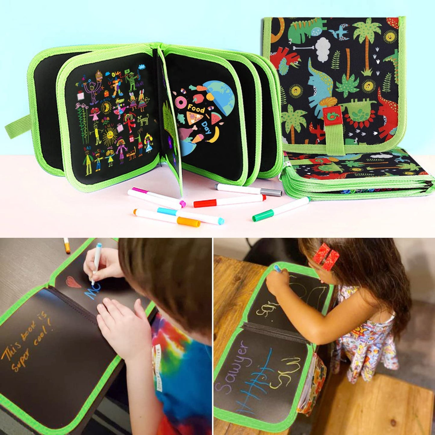 Erasable Doodle Drawing Book For Kids