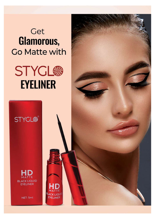Styglo™- HD Matte Black Liquid Eyeliner